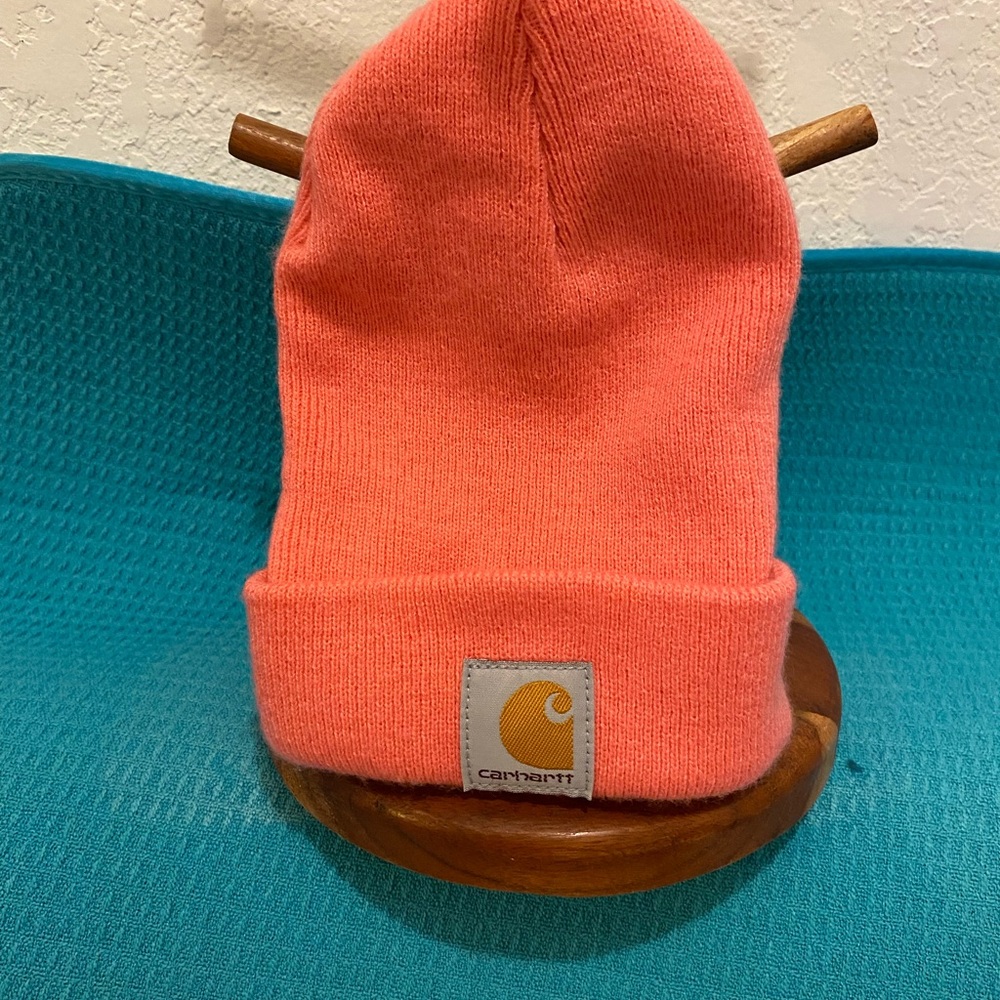 CARHARTT Girl’s “Knit Beanie w/Cuff” Size O/S Pink NWOT